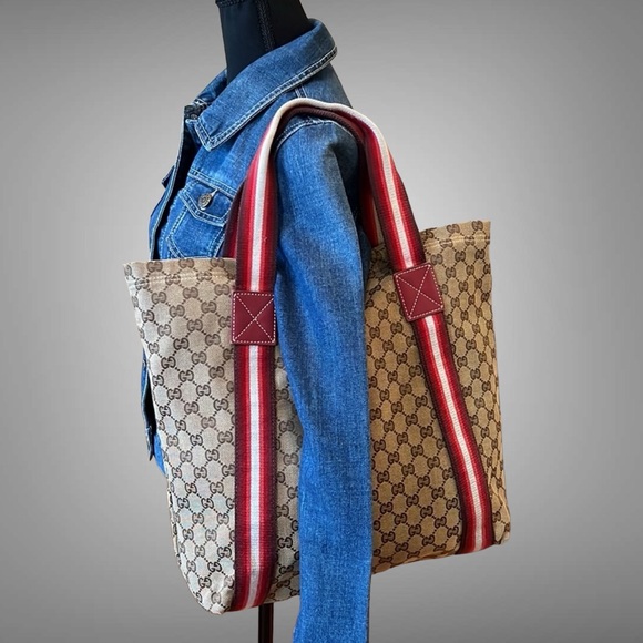 A37- π― % authentic Gucci totes bag - Picture 2 of 16